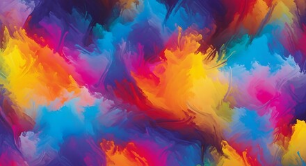 Vibrant Abstract Paint Splatter Background.
