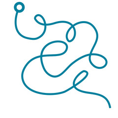 Maze puzzle design and dynamic movement for modern design inspiration