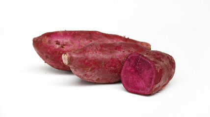 Ubi Ungu. Purple sweet potato, or in scientific terms Ipomoea Batatas var Ayamurasaki, is a variety...