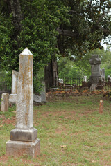 Historic Section of City Cemetery in Jacksonville TX