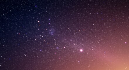 Obraz premium Starry night festival banner background, glowing sky on dark gradient