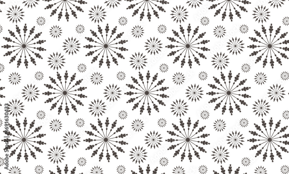 Aufkleber delicate floral pattern vector background with intricate details and subtle textures for textile des