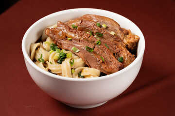 Braised Beef Knife-Cut Noodles