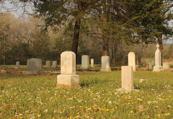 Historic Old North Church Cemetery in Nacogdoches TX