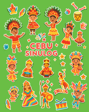 Cebu Sinulog icons philippine landmarks