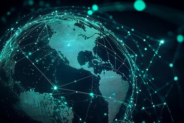 Global Digital Connections and Network on Earth
