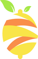 Fruit Logo Design Element