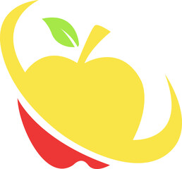 Fruit Logo Design Element