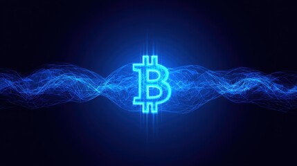 Repeated pattern of bits symbolizing a phase detector concept in time-aligned blockchain technology and cryptocurrency trends