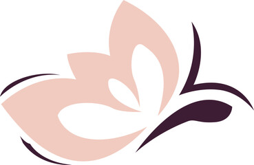 Butterfly Logo Design Element