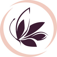 Butterfly Logo Design Element