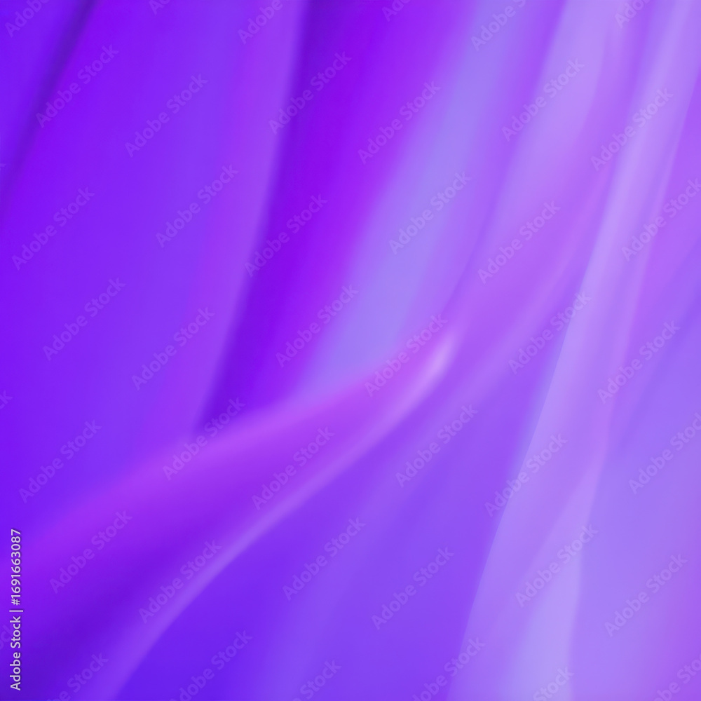 Aufkleber abstract flowing purple gradient fabric texture with soft light and subtle wave patterns