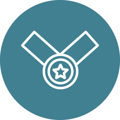 Clear Victory Vector Line White Circles Multicolors