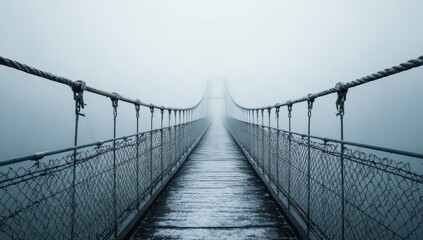 Misty suspension bridge (5)