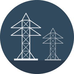 wind turbine icon vector