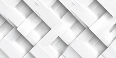 Abstract geometric pattern of interlocking white squares