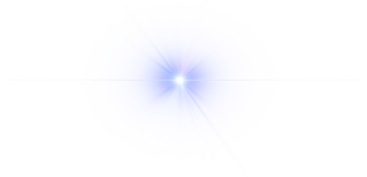 Abstract blue light burst light effect.