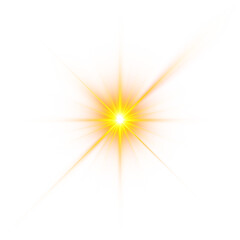 Dynamic burst of fiery energy in vibrant orange and yellow shades. light effect.