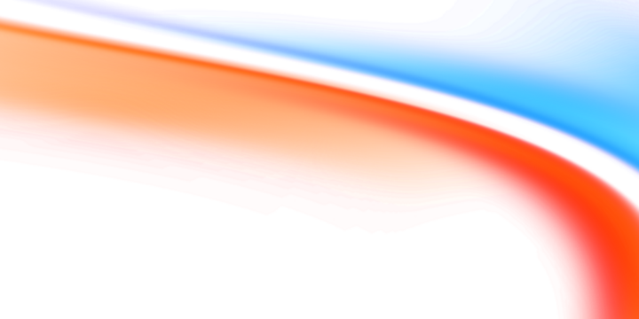 Abstract colorful wave pattern in vibrant hues of blue and orange. light effect.