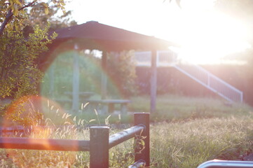 夏の終わりの風景