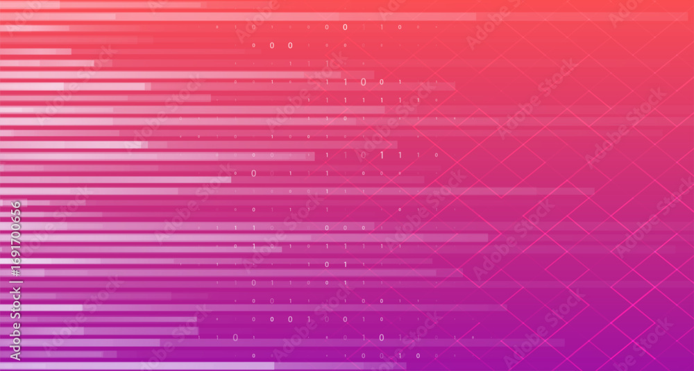 Aufkleber abstract big data code representation. modern high-tech data background. graphic concept for your de