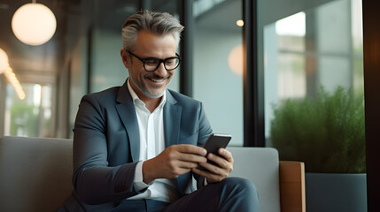 businessman talking on the phone