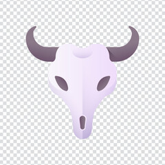 Pirate Skull Icon for Adventure Themes