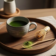 Matcha Tea Ceremony - A Moment of Zen and Tranquility.