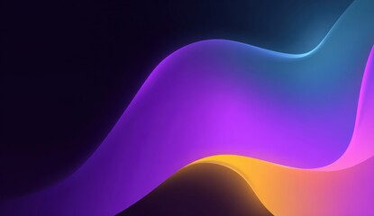 Abstract wavy gradient background