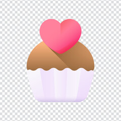 Delicious Cupcake Icon for Bakery Branding
