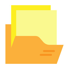 Folder Vector Flat Icon Design