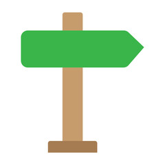 Street Vector Flat Icon Design