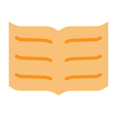 Reading Vector Flat Icon Design