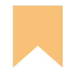 Bookmark Vector Flat Icon Design