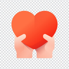 Open Hand Gift Symbol for Generosity