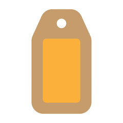 Tag Vector Flat Icon Design