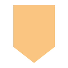 Pennant Flag Vector Flat Icon Design