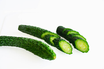 スライスしたきゅうり