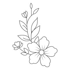 Dreamy bloom loops mandala coloring book page