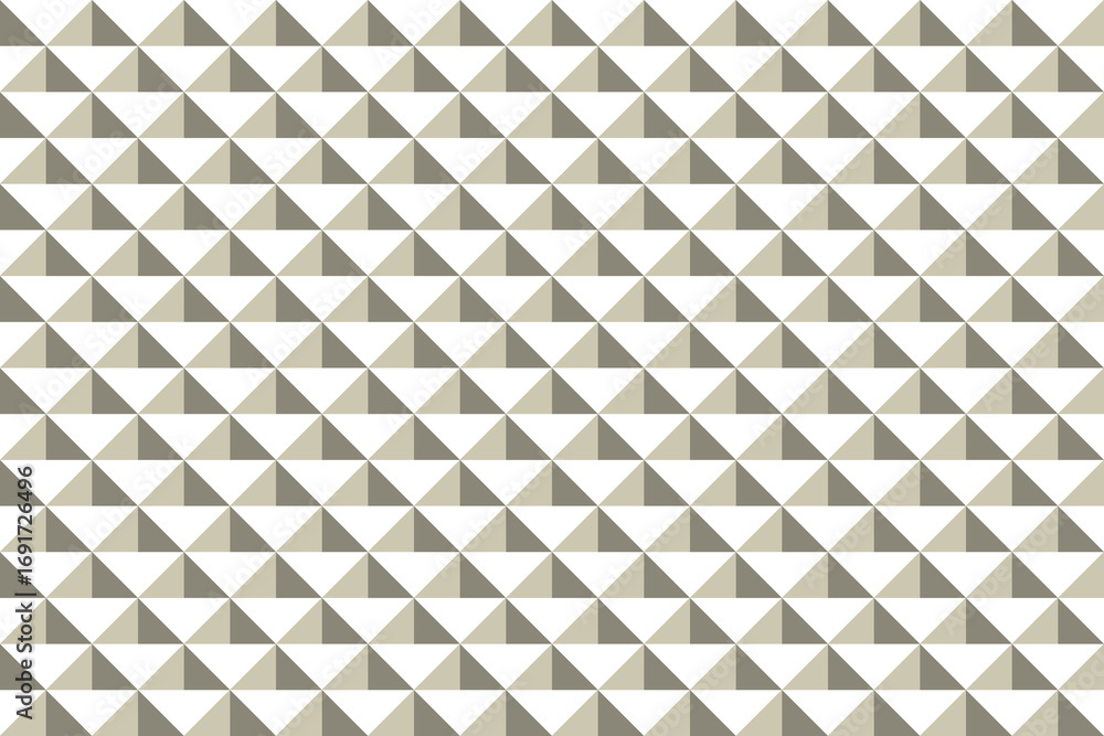 Poster cornsilk color triangle geometric pattern for background