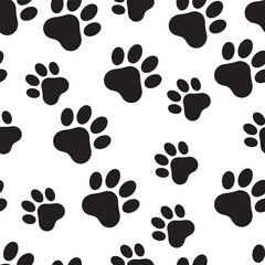 pet paw pattern