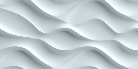 Obraz premium Abstract white wavy pattern (1)