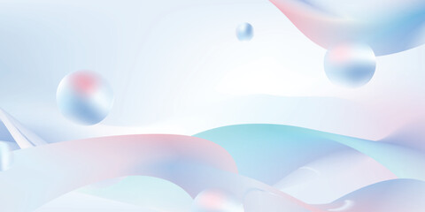 Abstract Gradient Waves with Floating Spheres