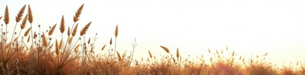 Crisp shadow on dried grass against bright white, stock photo, contrast