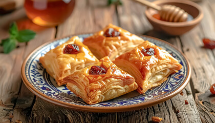Makrout Diamond-Shaped Pastries with Dates and Honey