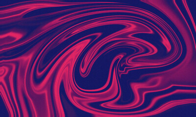 Vibrant swirling abstract pattern with deep blue and bright pink hues - modern design element