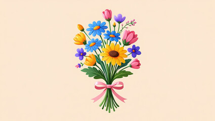 Obraz premium flower clipart