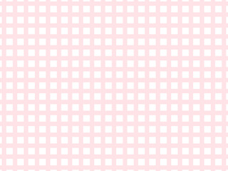 淡いピンクのチェック柄背景・かわいい格子模様デザイン