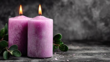 Candles Glowing