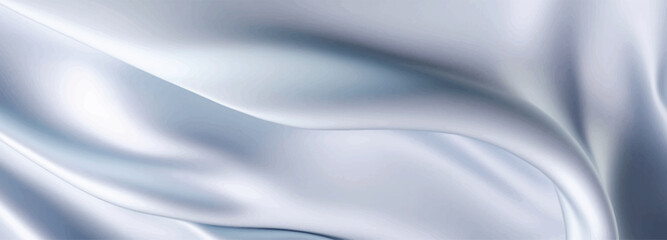 Elegant silk fabric background. Textile texture. Vector illustration	